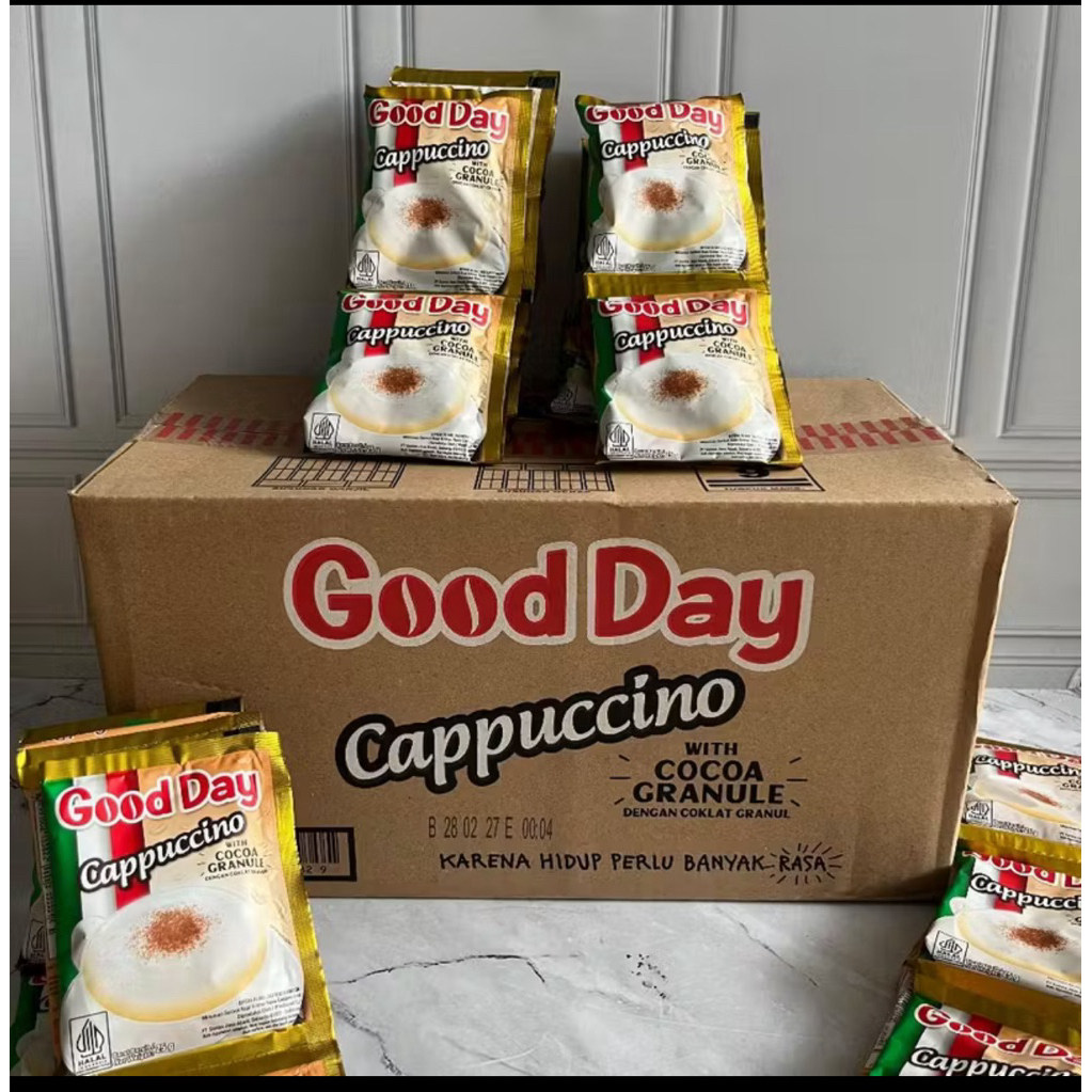 KOPI GOOD DAY CAPUCCINO 1DUS