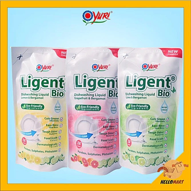 Yuri Ligent Bio Sabun Cuci Piring