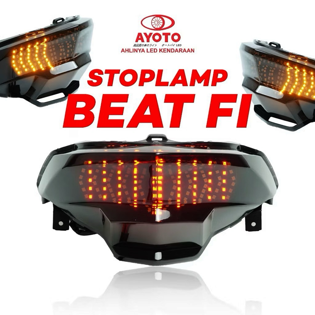 STOPLAMP AYOTO PNP BEAT FI FULL SET RUNNING LED STANDBY 10 MODE