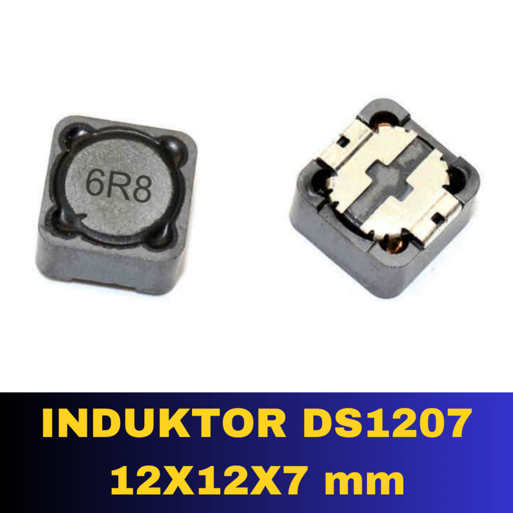 DS1207 6R8 induktor 12x12x7mm 6.8uH 6.8 uH SMD Power inductor lilit 1207