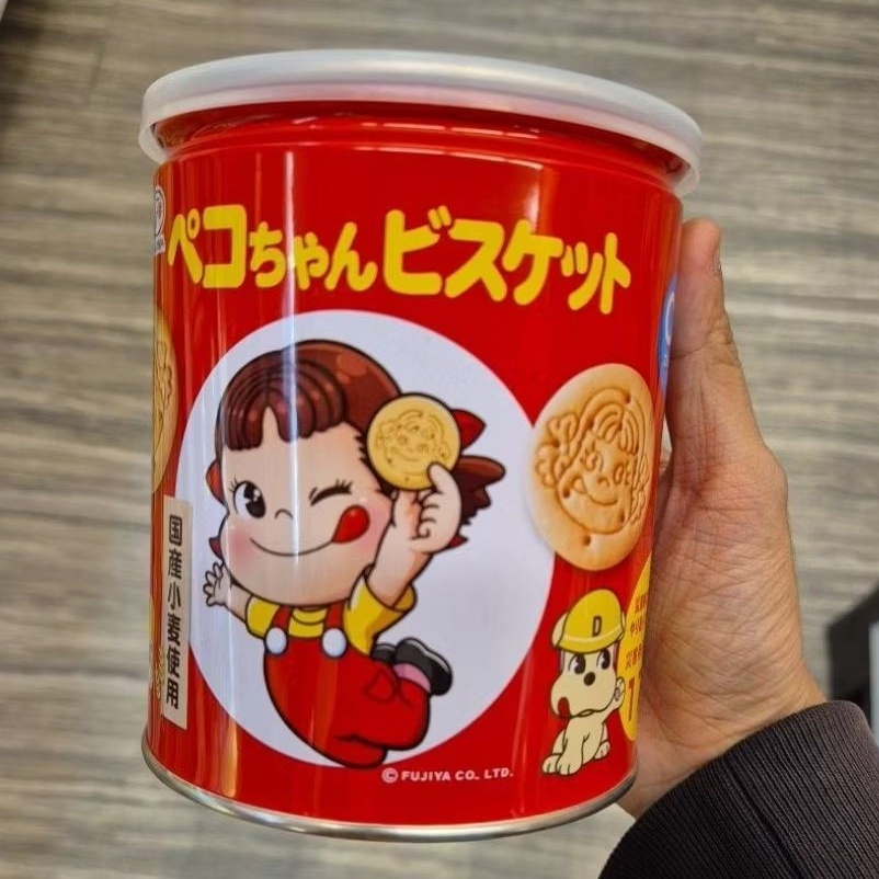 Fujiya Peko biskuit in can biscuit IMPORT 100gr
