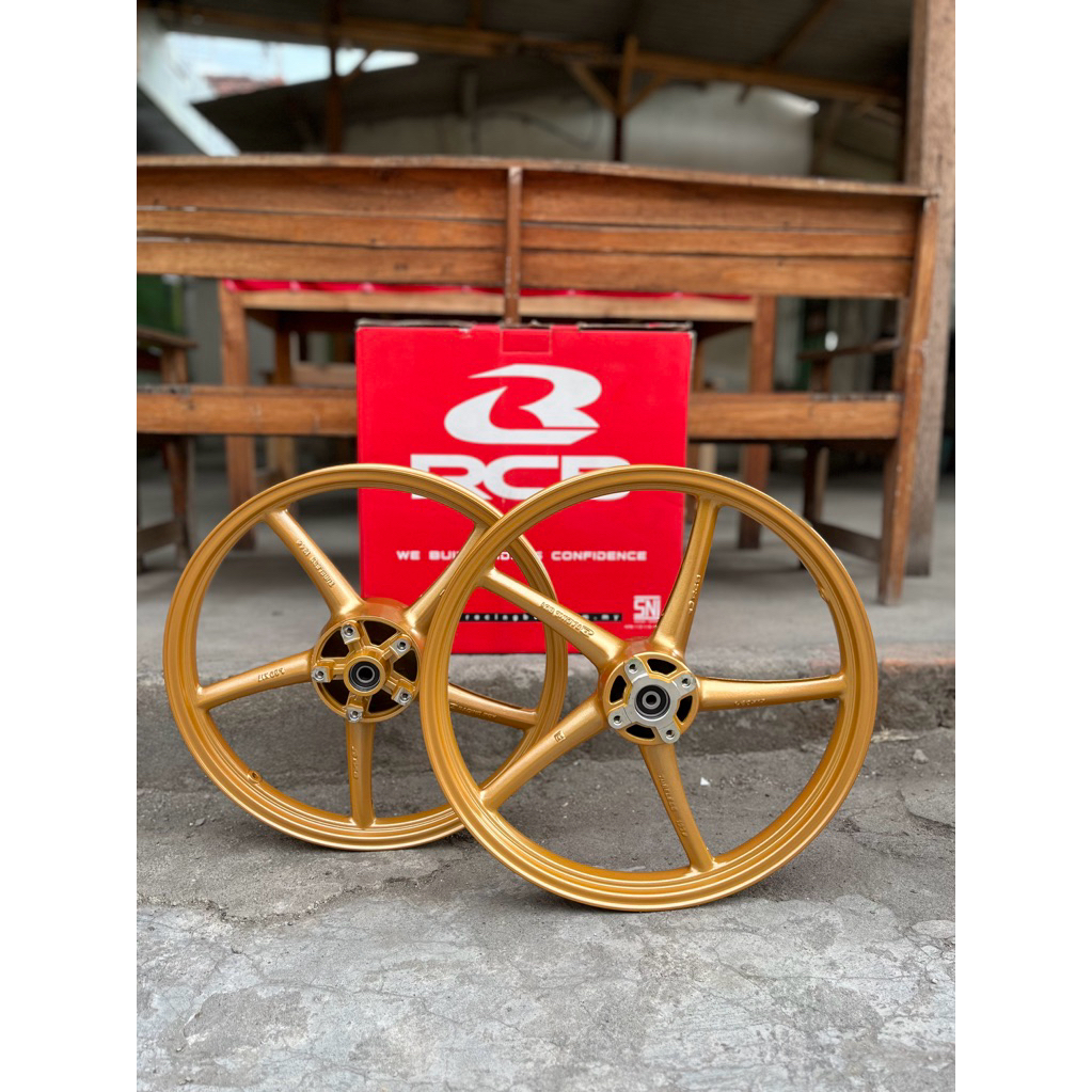 velg RCB set 140/160 ring 17 Jupiter depan belakang
