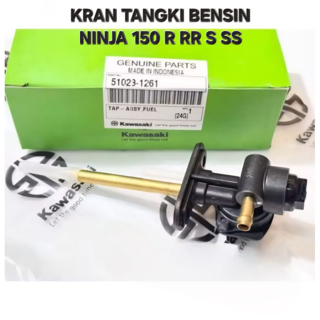 KRAN TANGKI BENSIN NINJA 150 R RR S SS 51023-1261 ORIGINAL