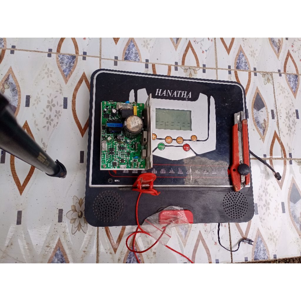 contoh perbaikan mesin PCB treadmill error E06 e6