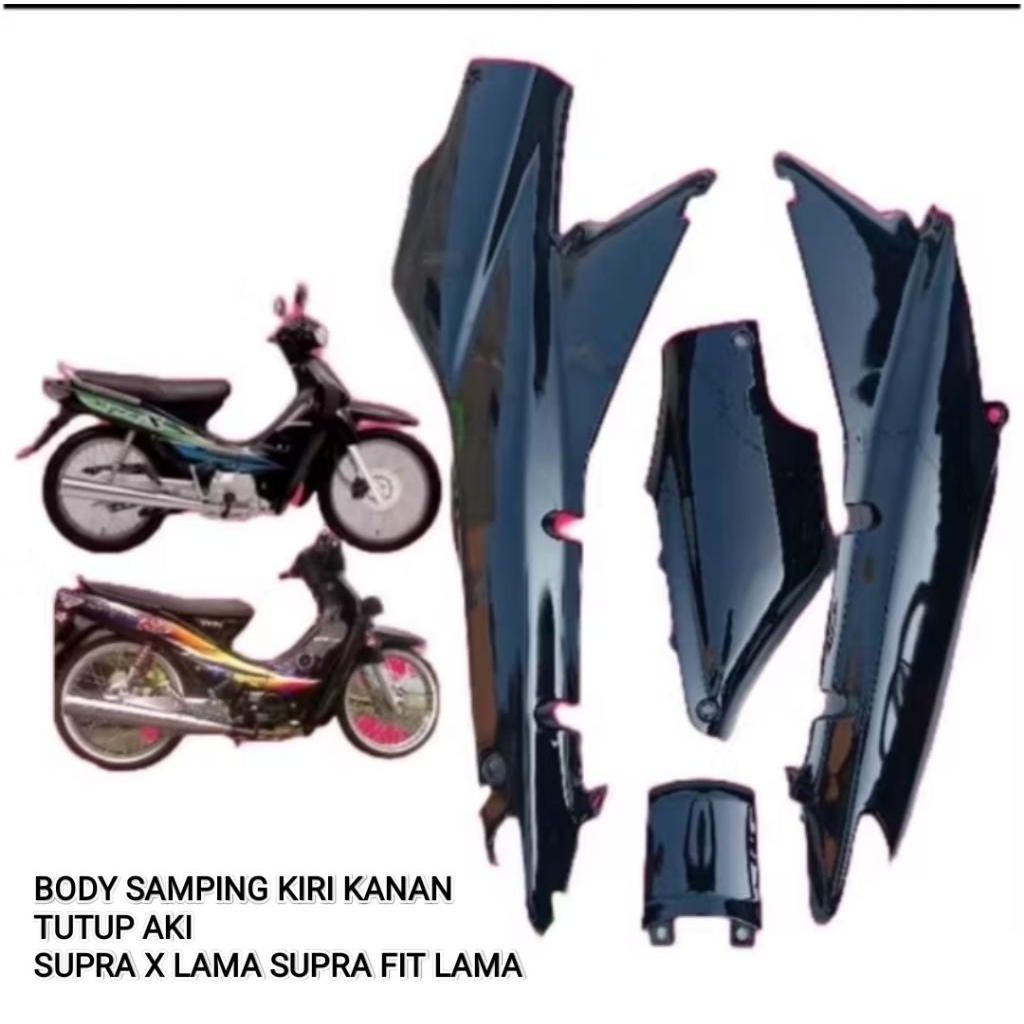 Cover body supra x lama supra fit lama plus tutup aki merk win kualitas original