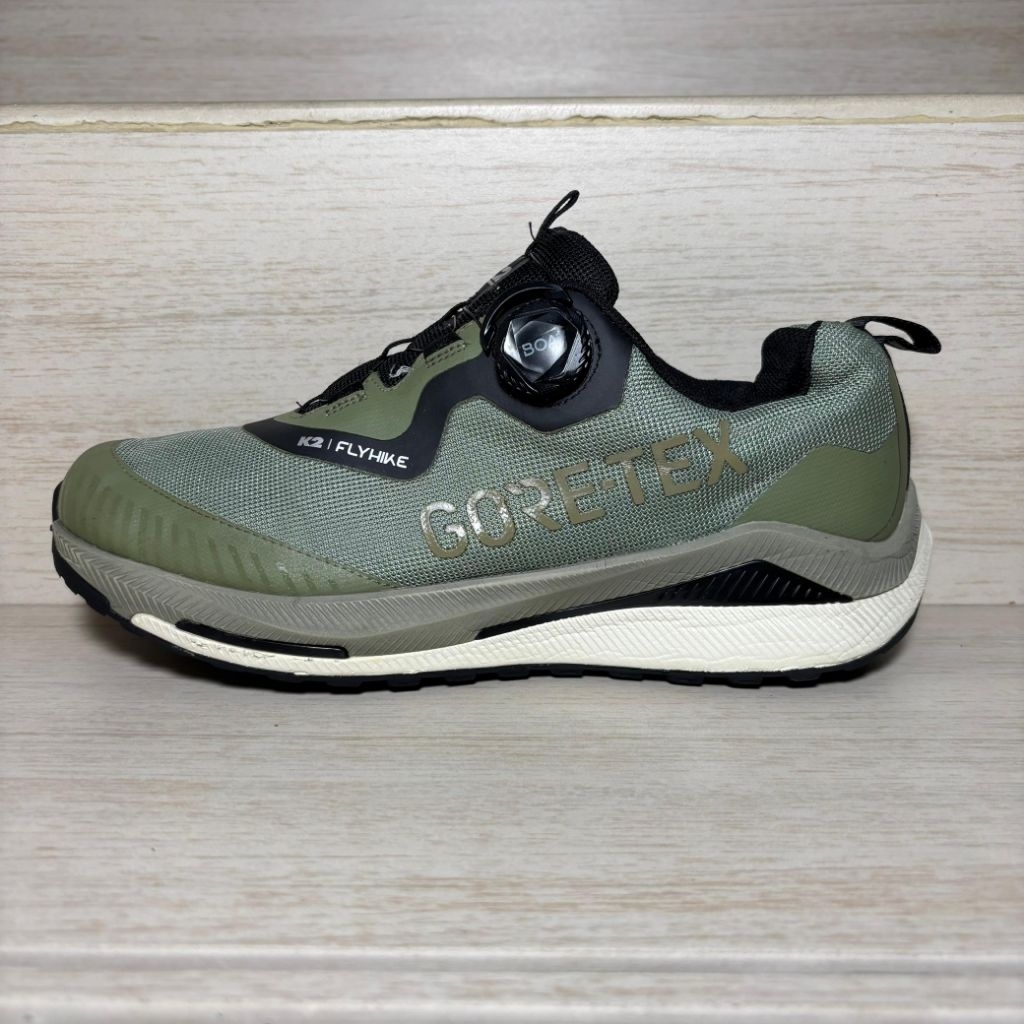 SEPATU OUTDOOR TREKKING HIKING & RUNNING K2 BOA SYSTEM / TALI PUTAR SECOND ORIGINAL  [ MURAH ]