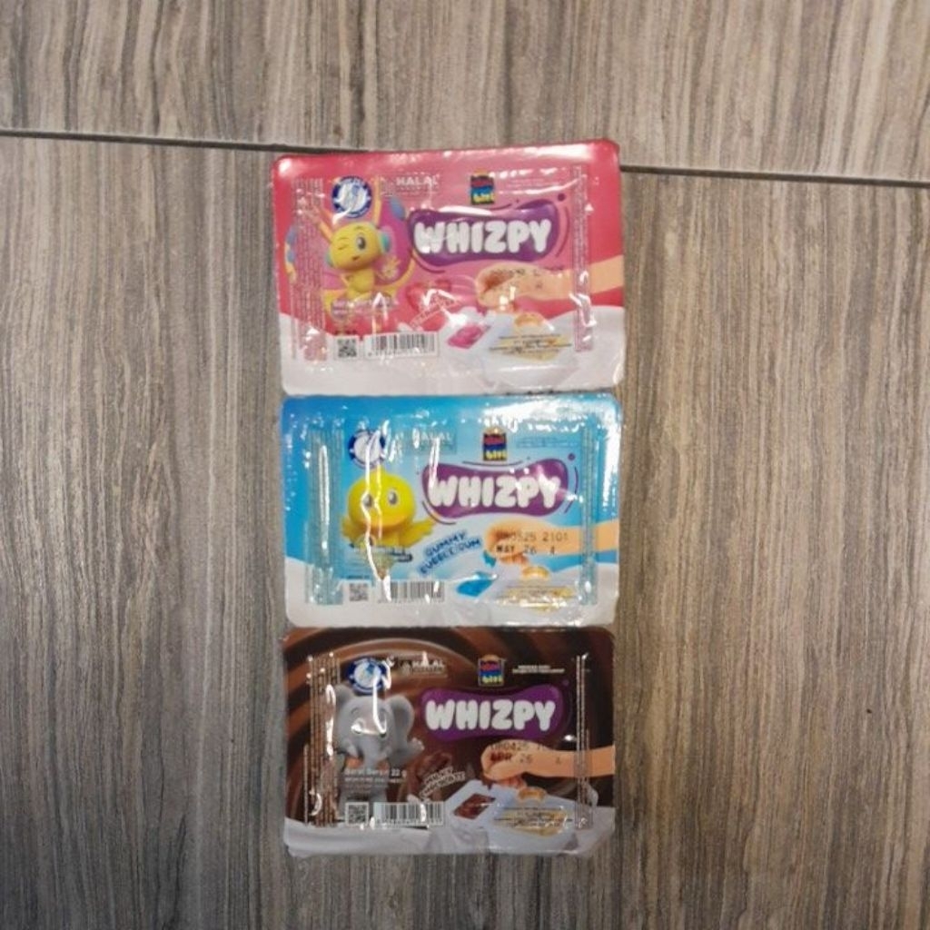 Tini Wini Biti Whizpy biskuit 22gr rasa BUBBLEGUM / COKLAT / STRAWBERRY