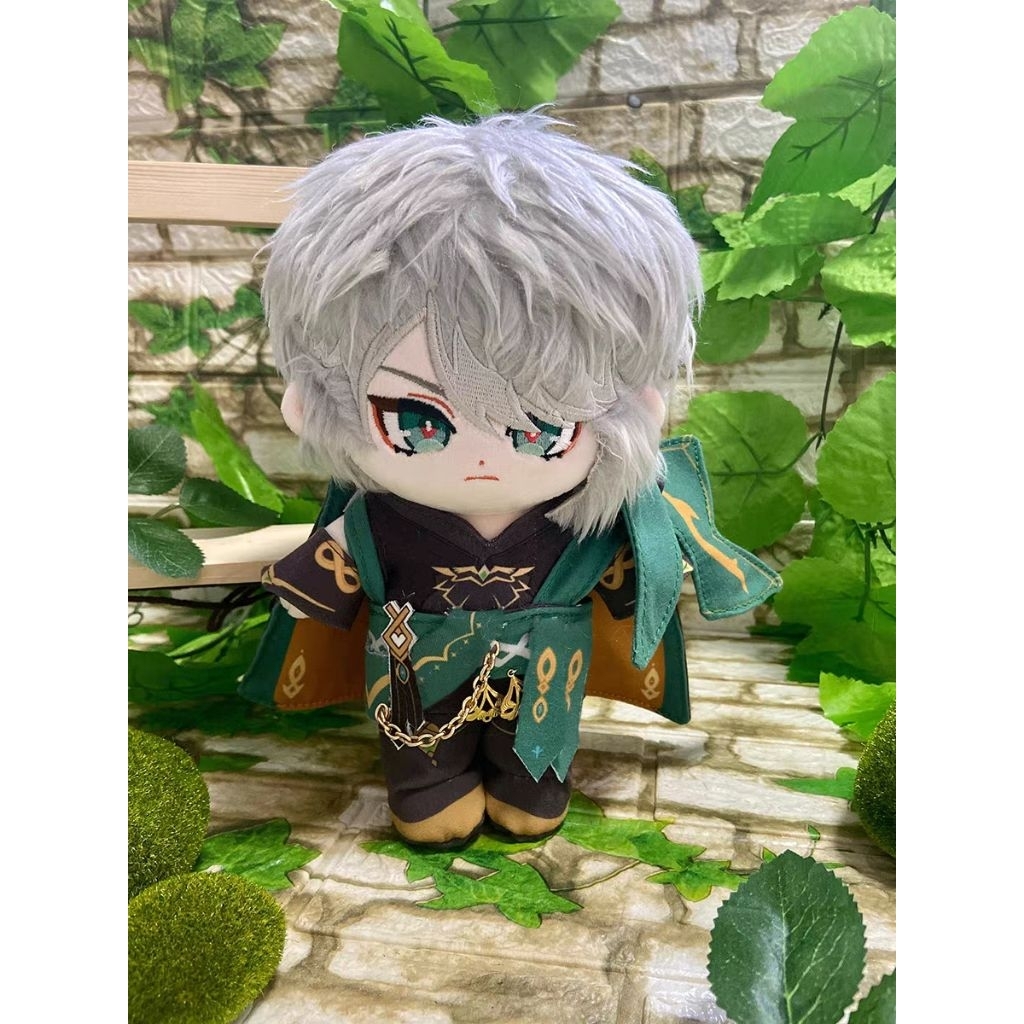 [PRE-ORDER]Boneka 20CM Alhaitham Full Set Import Genshin Impact Game Cute New Full Set Dress Up Doll