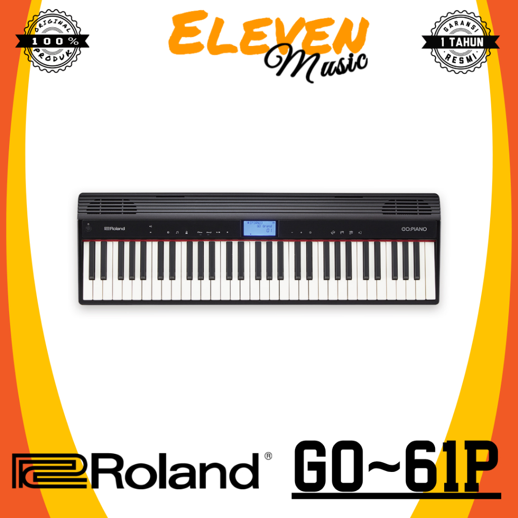 Roland GO PIANO 61 61-key Digital Piano Portable Roland Go-61P