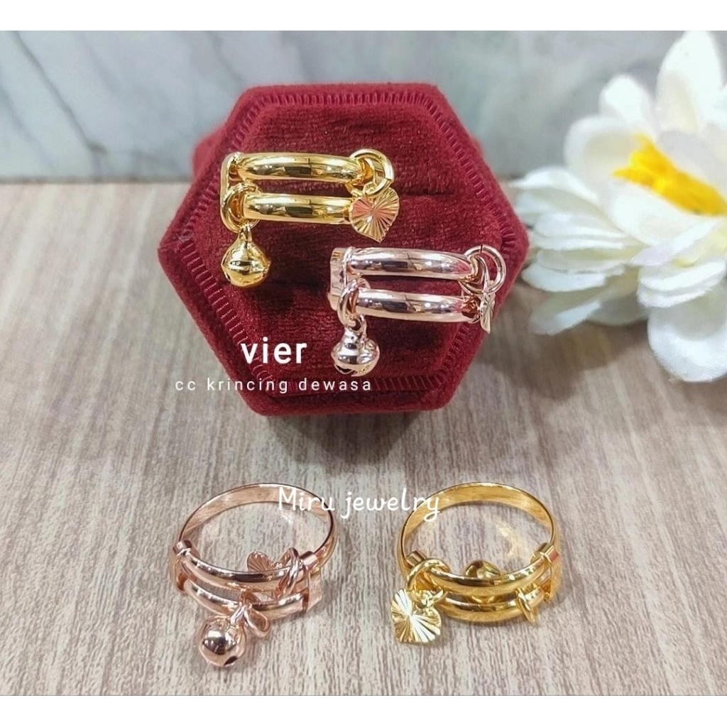 Cincin Karo Replika emas 24k, Cincin karo Dewasa,
