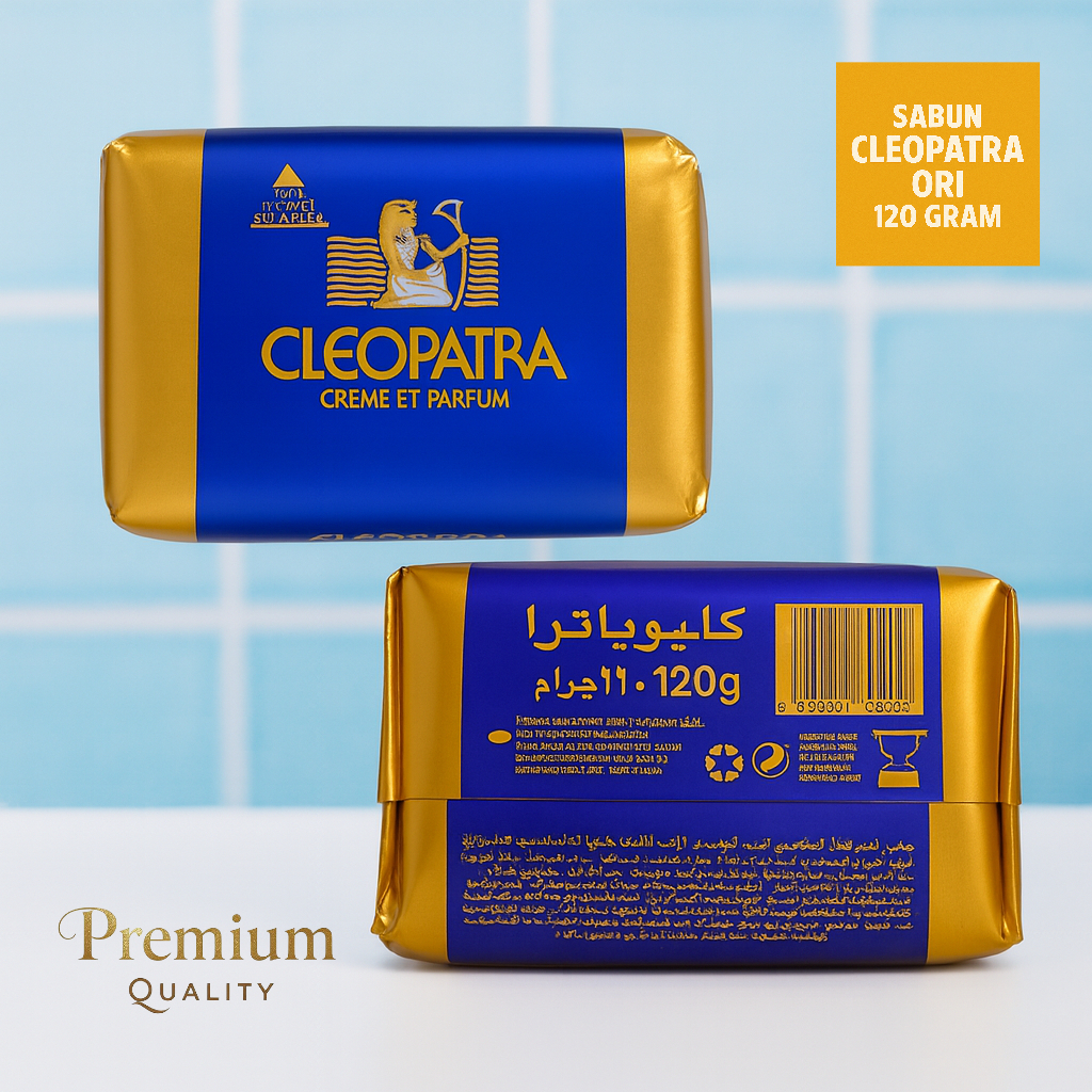 SABUN CLEOPATRA ORI 120 GRAM SABUN BATANGAN IMPOR PREMIUM