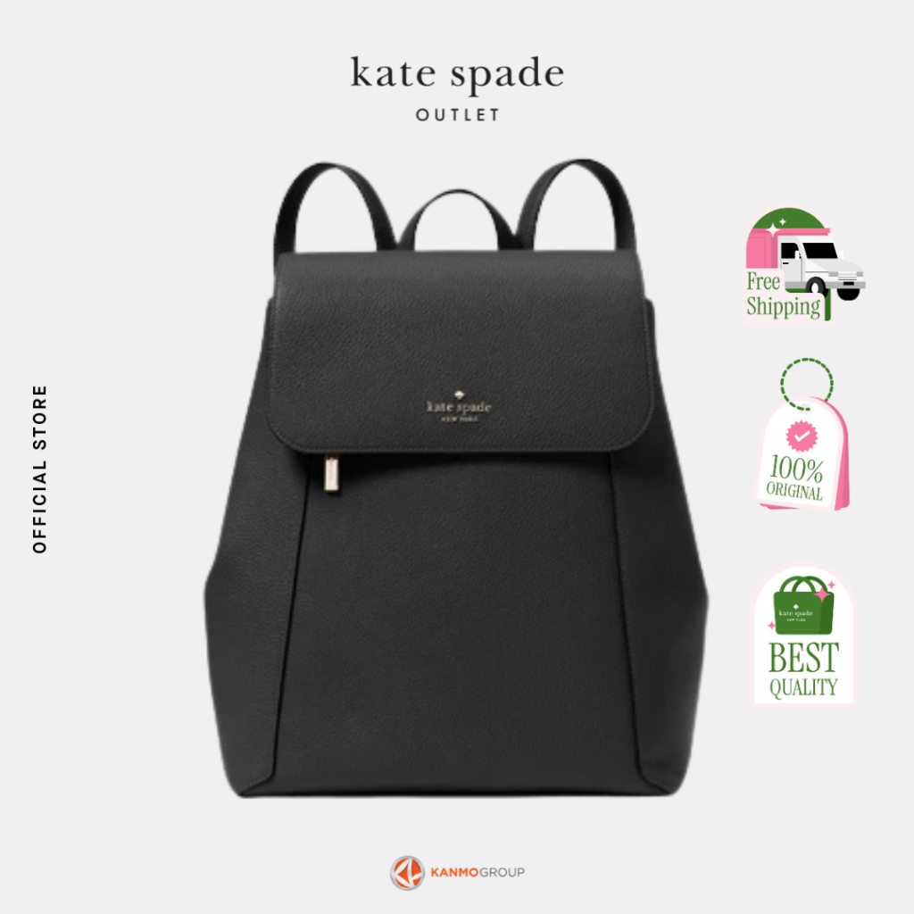 Kate Spade Lena Flap Backpack - Tas Ransel Wanita