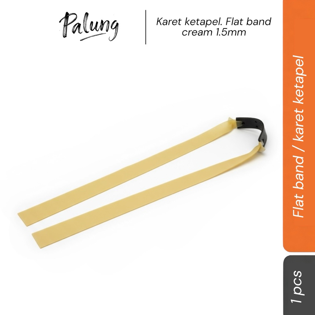 tali ketapel slingshot 1 pcs / karet ketapel ukuran 0.65 - 1.5mm