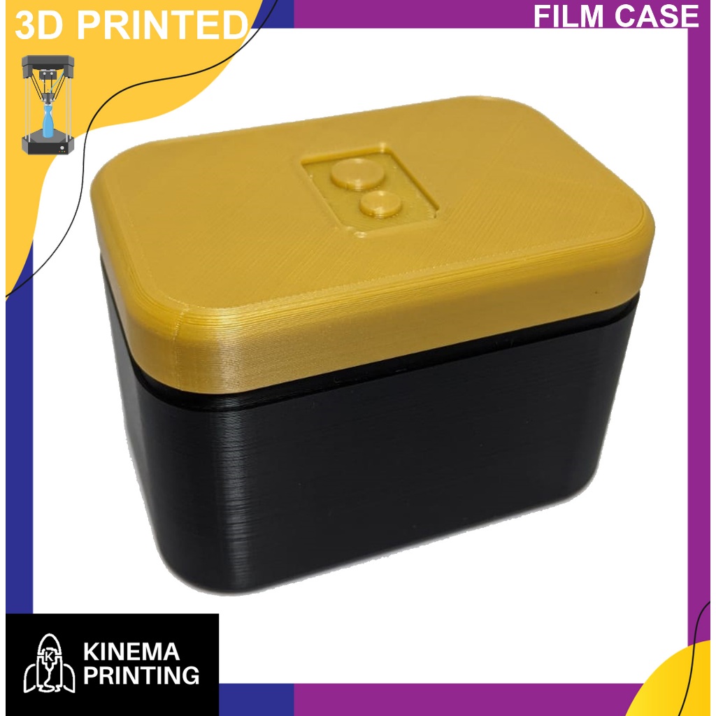 35mm / 120 Film 6 slot Roll Film Case Kotak penyimpanan roll film 35mm - 3D PRINT