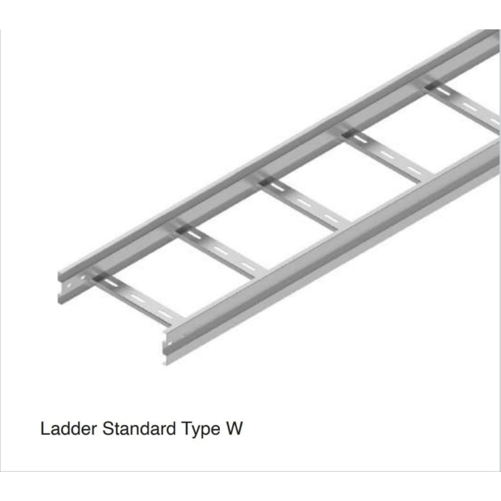Kabel Tray Ladder 300x100x3000 mm Galvanize Tipe W Electro / Hotdip