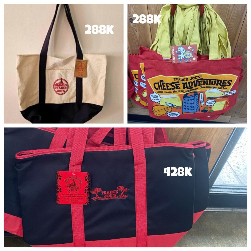 Trader Joe Original Canvas Tote Bag hand carry USA - Trader Joe's