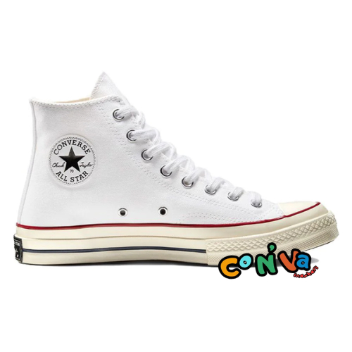 Chuck Taylor 70S All Star HI Optical White Garnet Egret 162056C