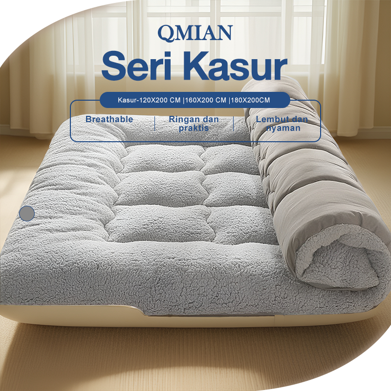 Kasur Lantai Matras Gender Bulu  90 x 120 x 160 x 180 x 200 cm