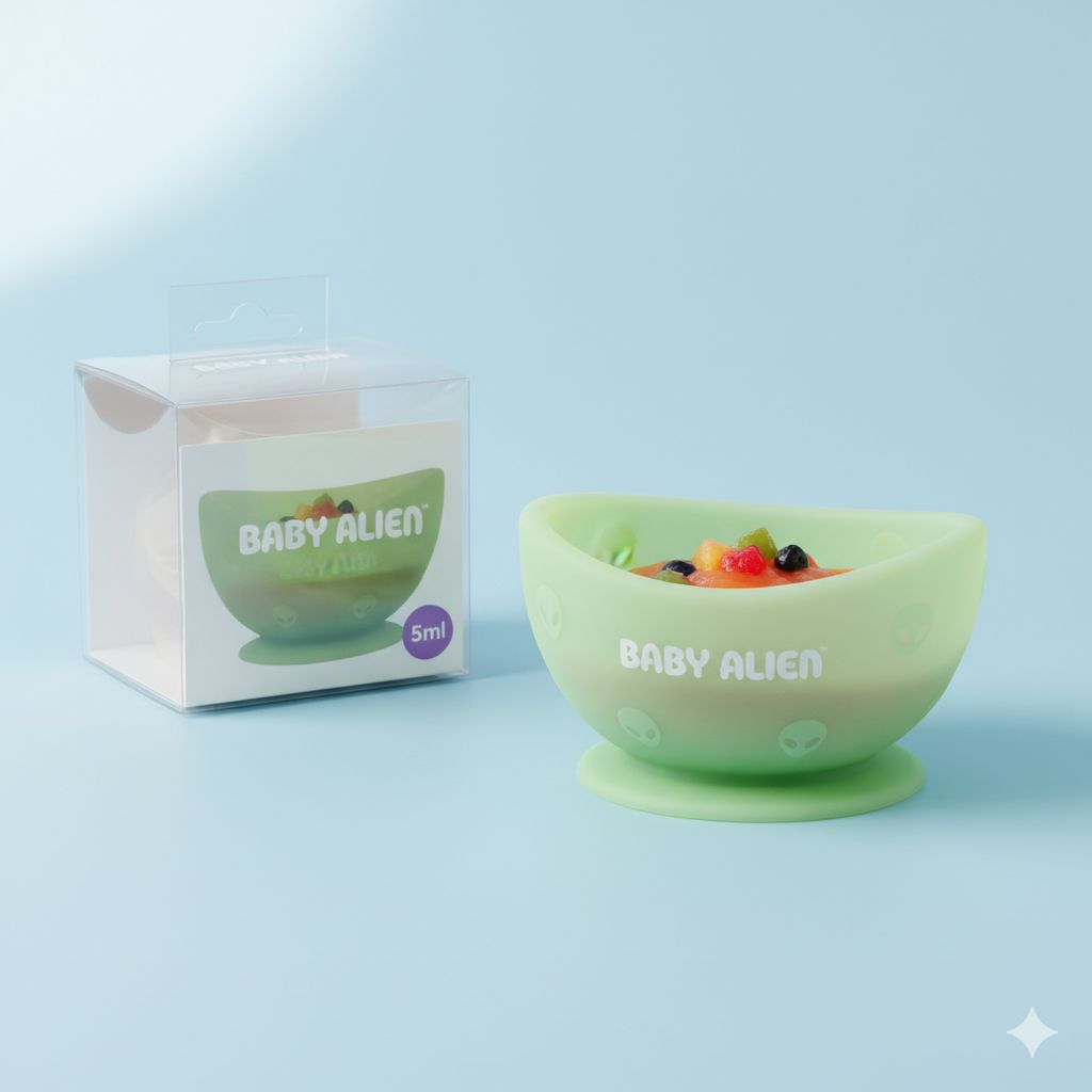 mangkuk mini baby alien