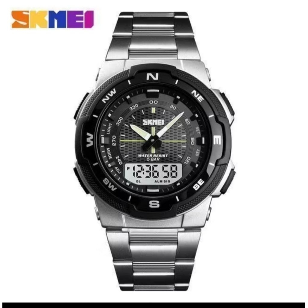 Jam tangan pria skmie original skmie kode 1370