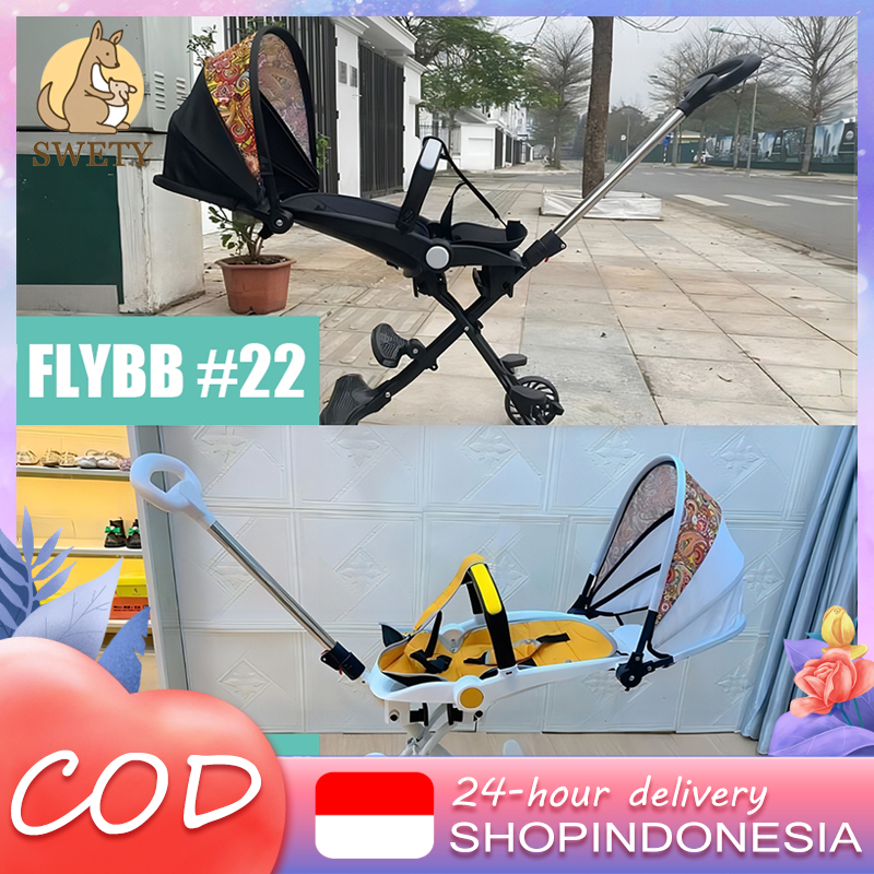 FlashMall Magic stroller baby sepeda anak 1 tahun to 5 tahun kereta dorong bayi sepeda bayi