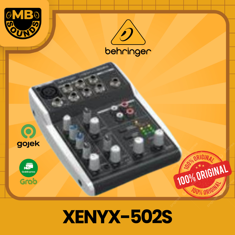 Behringer XENYX 502 S XENYX 502S Mixer Audio ORIGINAL