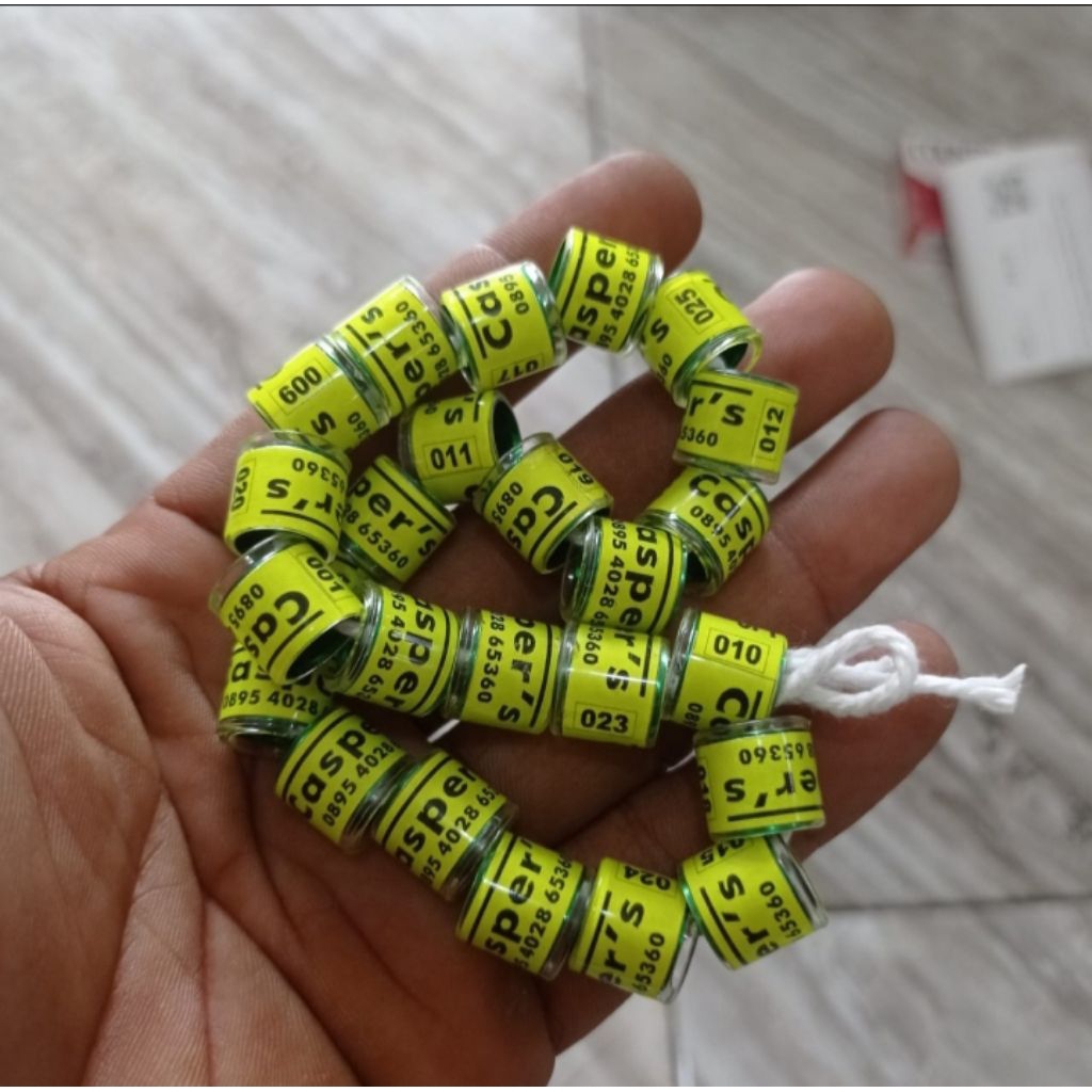 ring kristal ring merpati model impor bisa custom nama dan no.hp