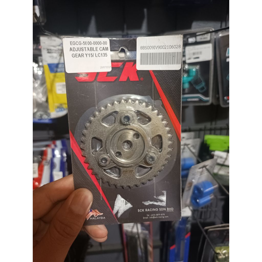 GIGI SENTRI MX KING CAM GEAR ADJUSTABLE MXKING SCK GEAR TIMING NOKEN AS MX KING