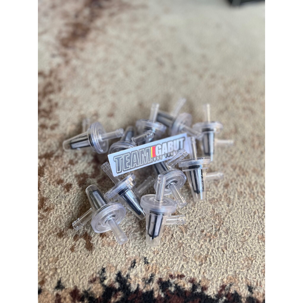 saringan filter bensin L bening filter bensin magnet universal all motor