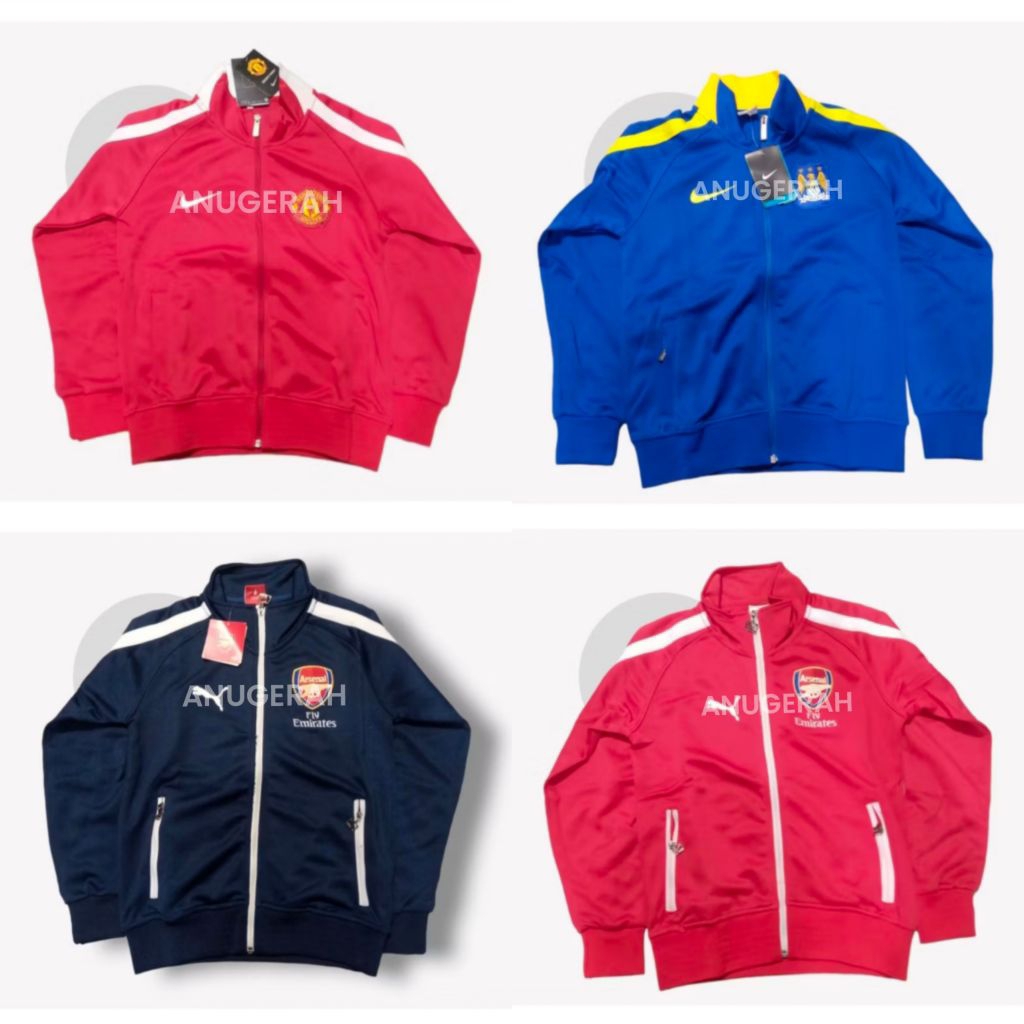 [COD] Jaket Bola Anak  | Jaket Club Sepak Bola Junior | Jaket Timnas Anak Grade Original OBRAL