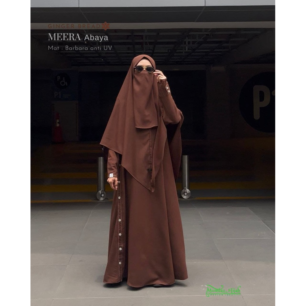 (READY AKHIR DES) GAMIS MEERA MUMTAZ HIJAB/ABAYA MUMTAZ HIJAB/ABAYA MURAH/ABAYA SET KHIMAR/ABAYA MUS
