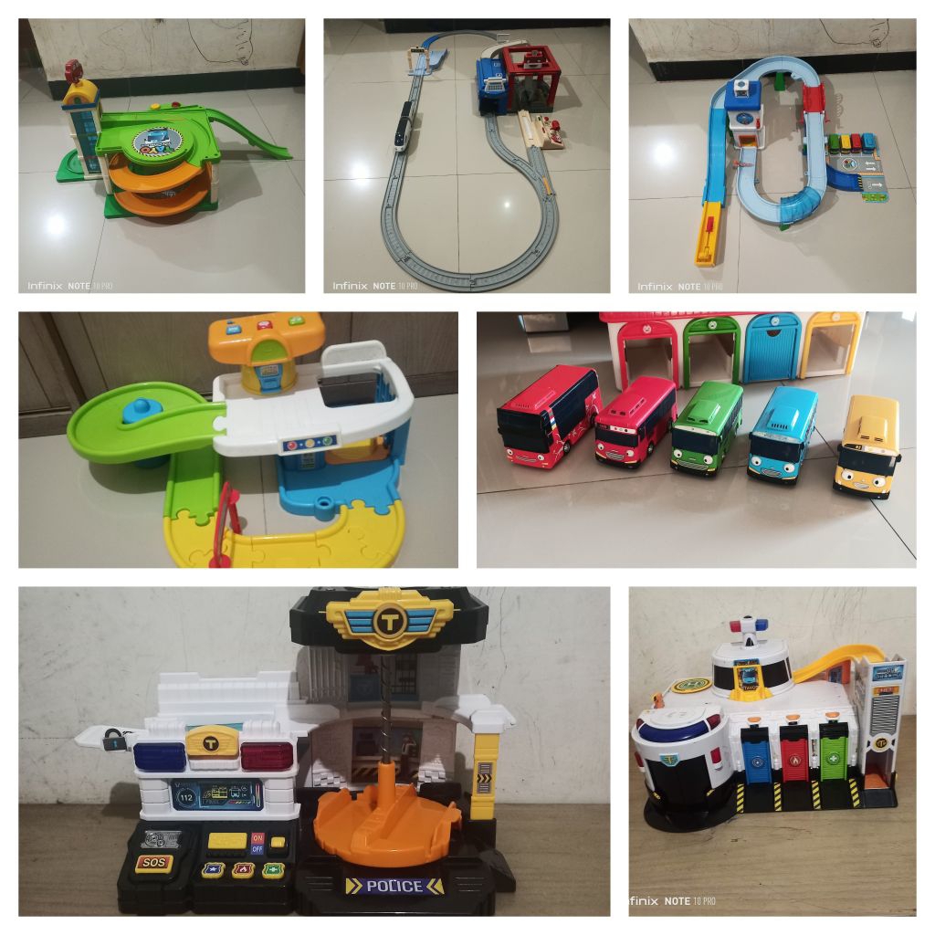 Tayo the Little Bus Station, Tayo Parking, Tayo Emergency Center, Tayo the Little Bus Rescue, Track 