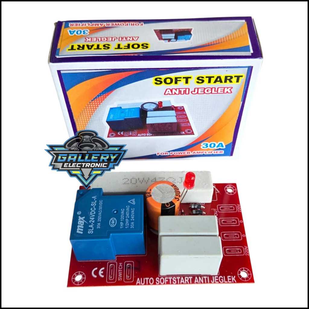 KIT SOFTSTART SOFT START RELAY (anti jeglek)