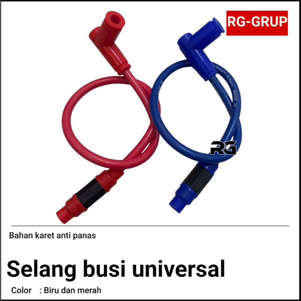 COD kabel busi anti air motor univesal rx king,tiger,supra old,jupiter,vega,mx