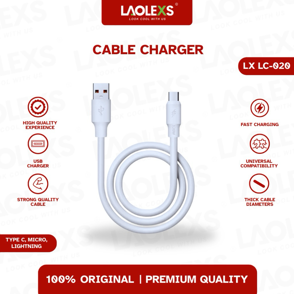 LAOLEXS - Kabel Data Fast Charging 120W LX-LC020