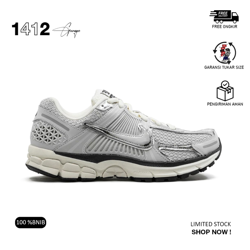 Sepatu Nike Zoom Vomero 5 Chrome
