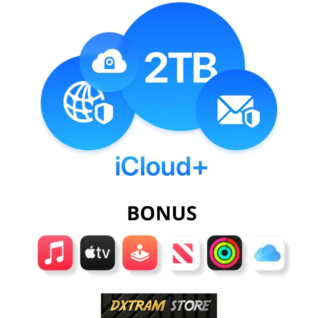 Icloud penyimpanan 2TB pakai akun sendiri