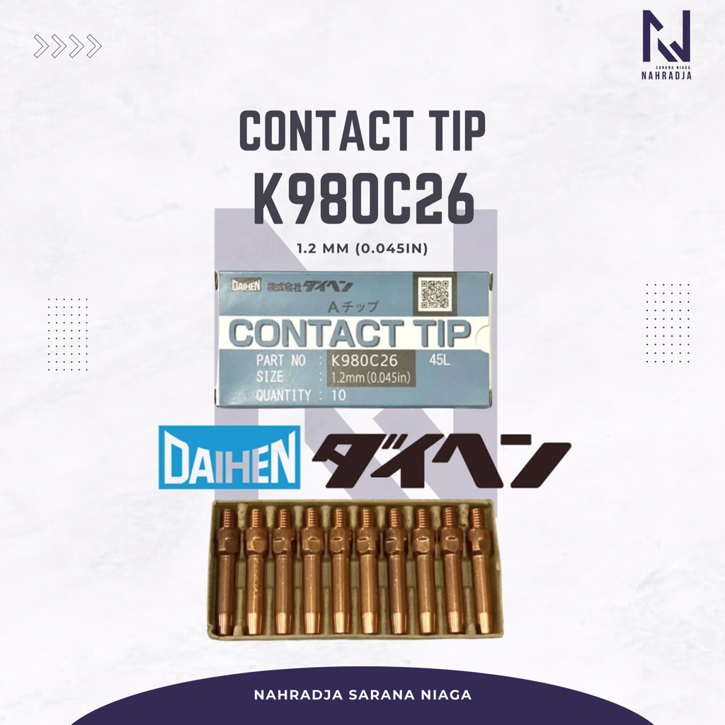 Contact Tip 1.2mm Daihen OTC 45L