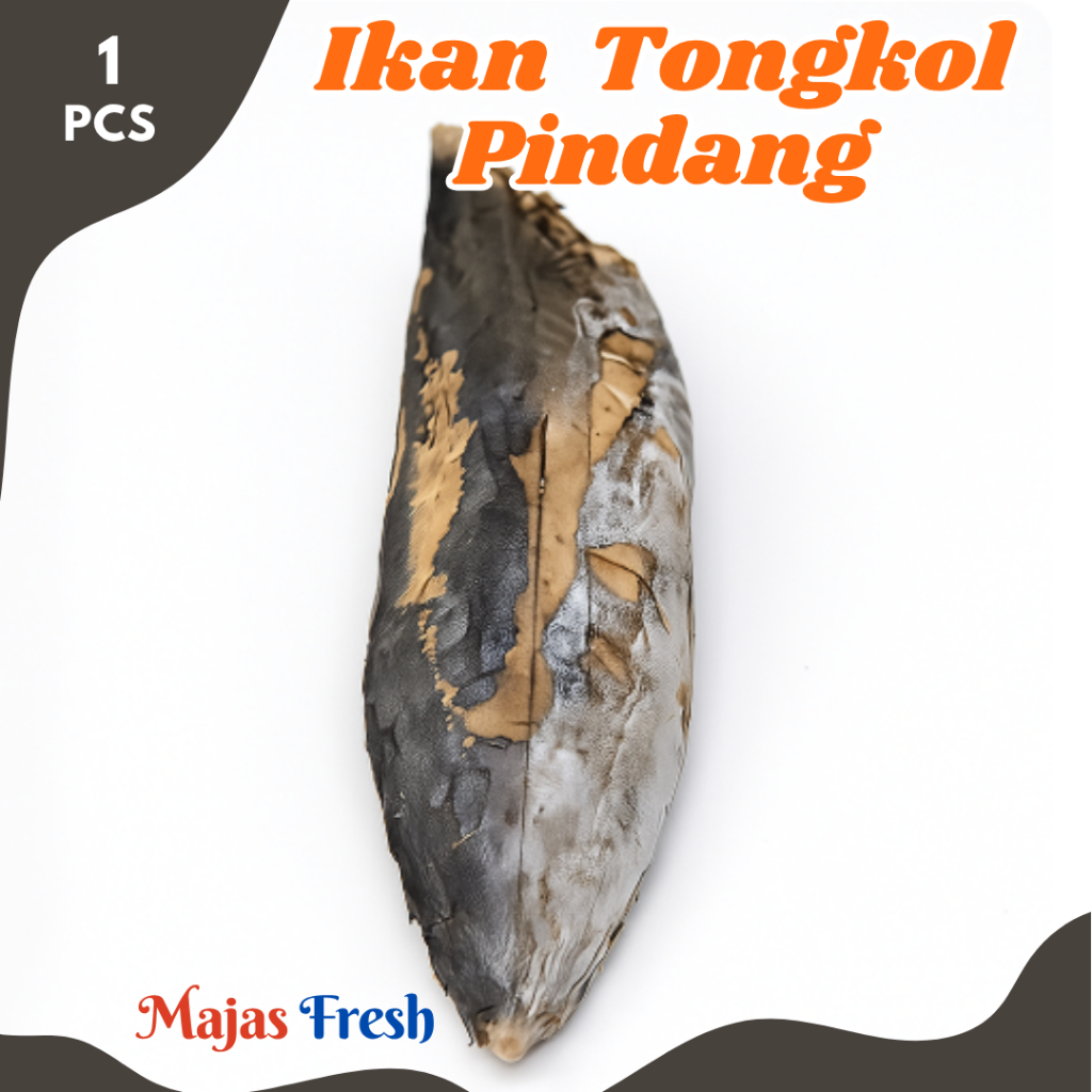 IKAN CUEK Pindang Tongkol - Ikan Cue Pindang Cakalang Fresh | Size 160-250gr [ Harga Per PCS ]
