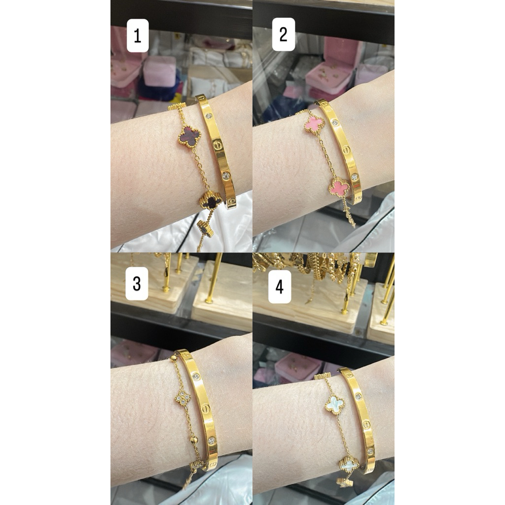 gelang set titanium