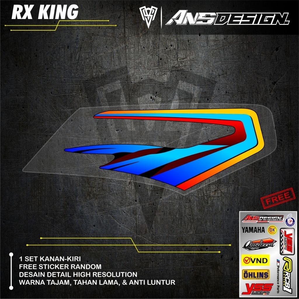 Striping RX King Transparan | Striping RX King Custom | Striping RX King Fariasi | Striping RX King 