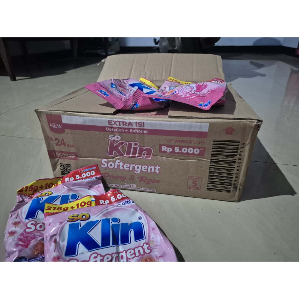 SOKLIN KEMASAN 5000 1 KARTON