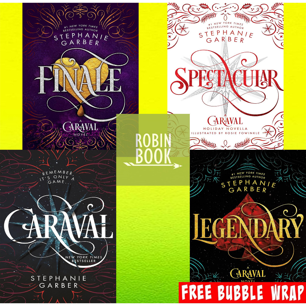 (english) Caraval Set: Caraval, Legendary, Finale by Stephanie Garber