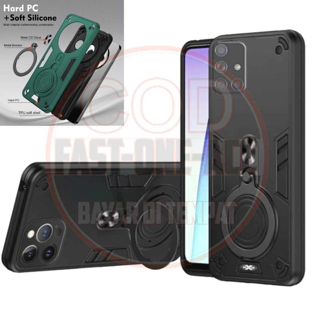 CASE SAMSUNG GALAXY A71 CASING HP ROBOT HIT EYE RING DENGAN PELINDUNG CAMERA HARDCASE ARMOR