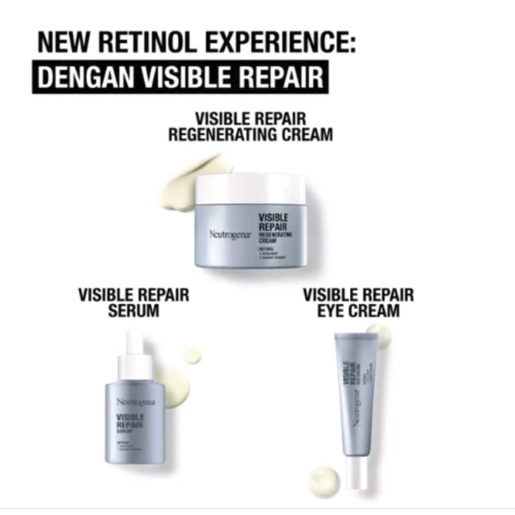 New Retinol  Neutrogena Experience Visable Repair