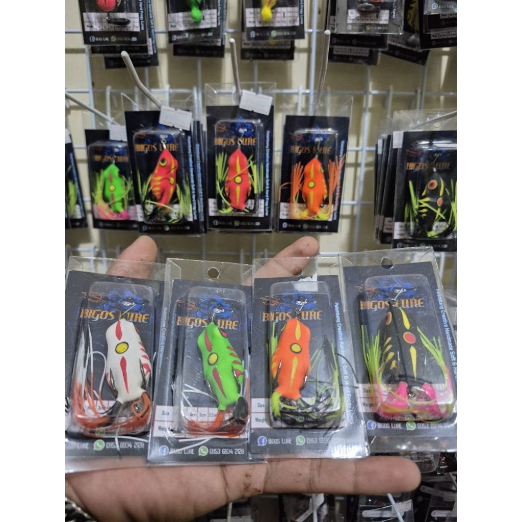 soft frog bigos lure