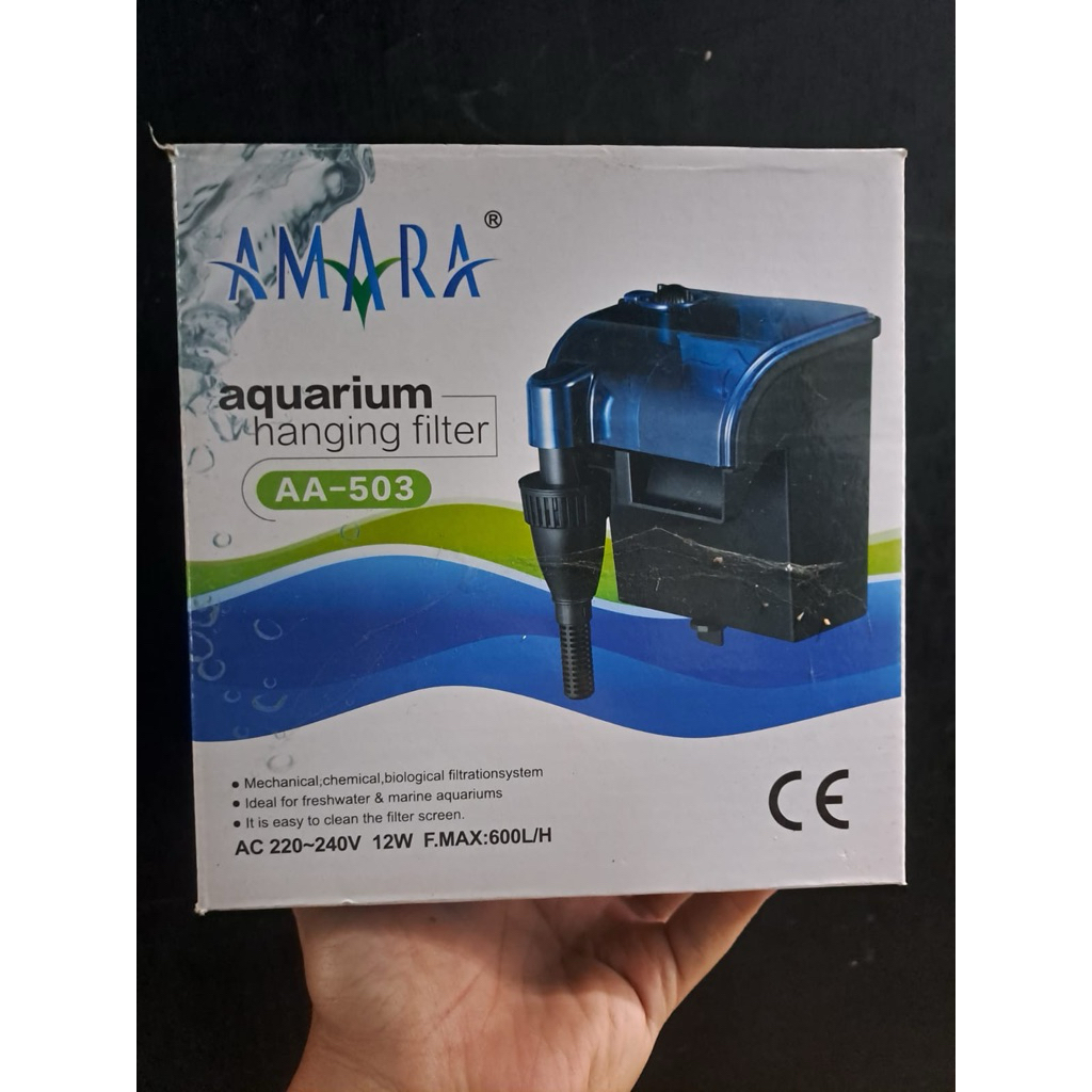 Hanging Filter AMARA AA-503 / Filter Gantung Amara /AA503 / Filter aquascape aquarium akuarium