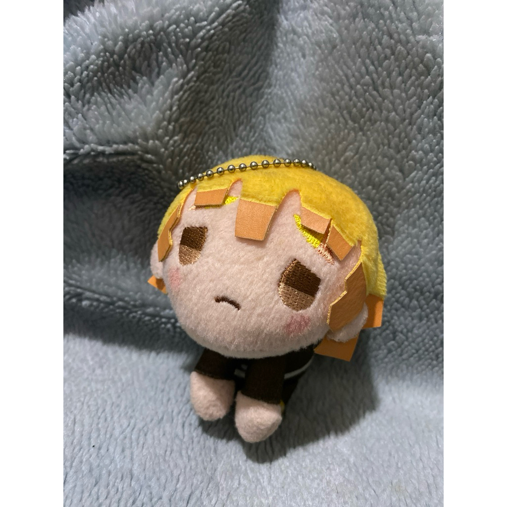 Boneka Plush Zenitsu Agatsuma – Demon Slayer Chibi Plush (Preloved)