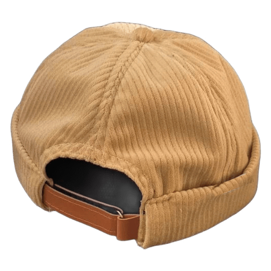 Micki hat peci Dewasa miki hat corduroy putih