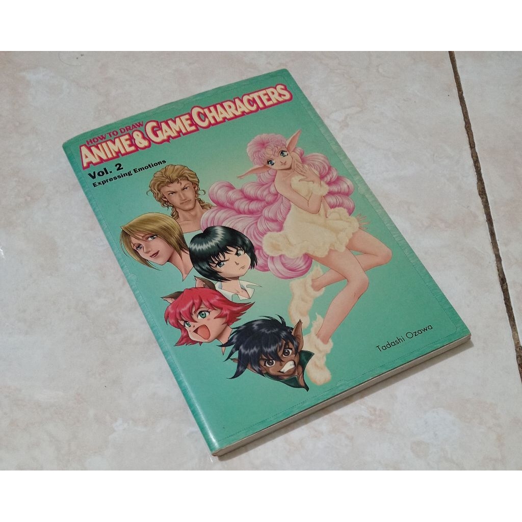 Buku How To Draw ANIME & GAME CHARACTER Vol : 2